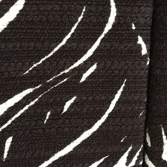 Tory Burch cotton Linen shift dress sz 14 brown - Picture 6 of 8